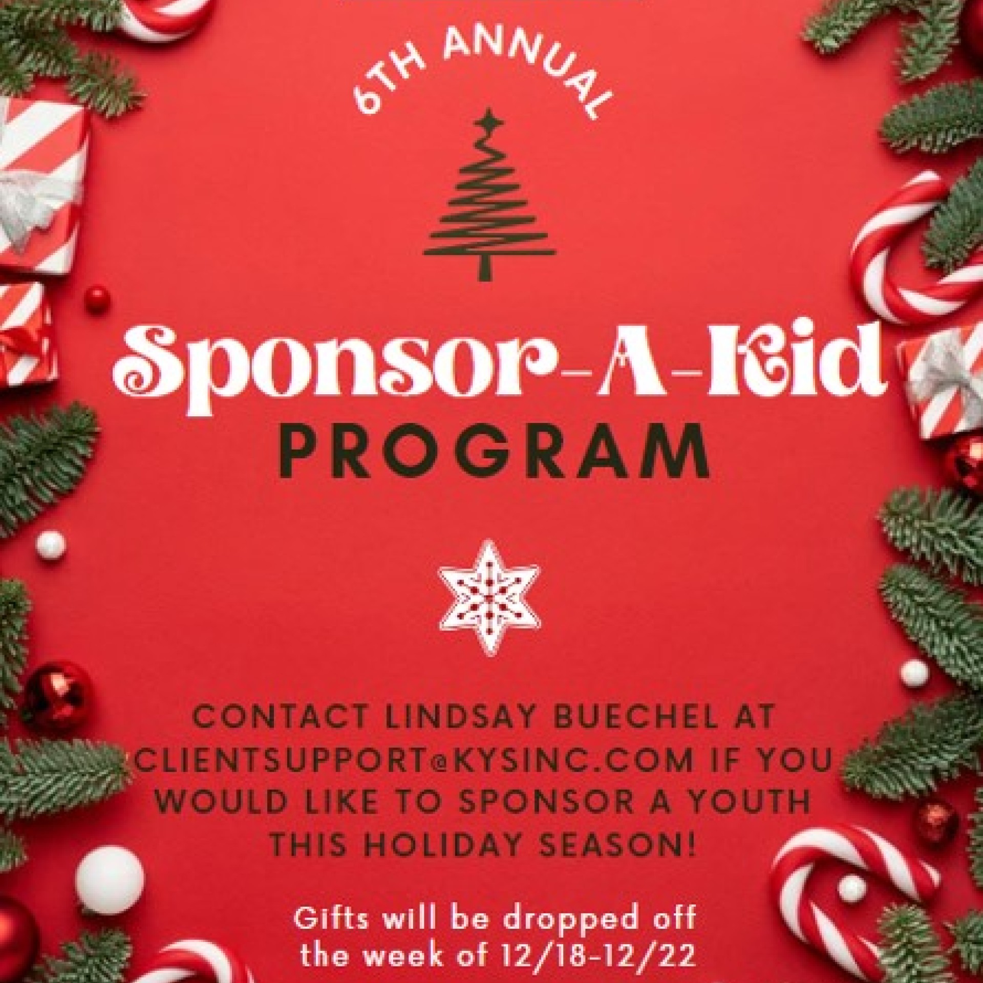 6th Annual Sponsor-a-Kid Program